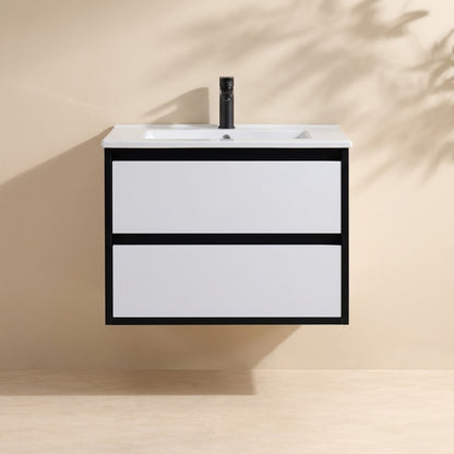 PVC Wall-Mounted Vanity Cabinet 600-1500mm