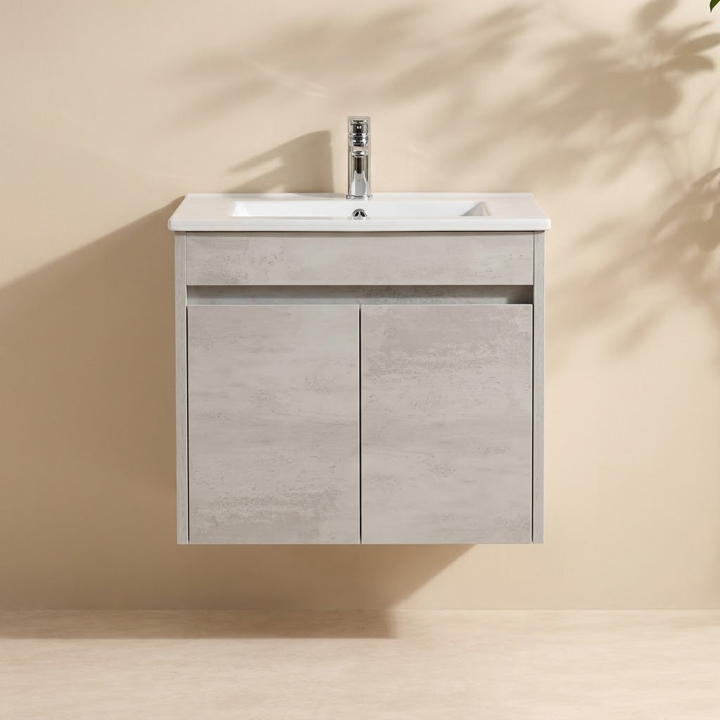 PVC Wall-Mounted Vanity Cabinet 600-1790mm