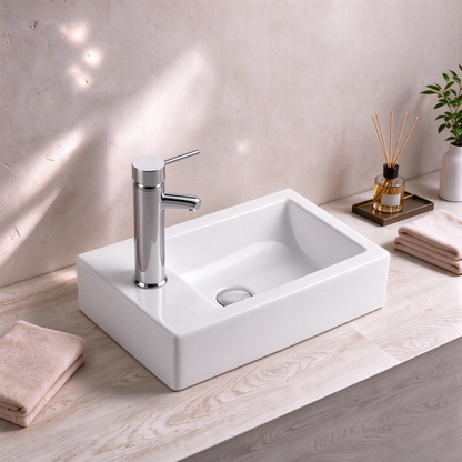 Wall-Hung Basin 457*255*120mm / 500*250*130mm