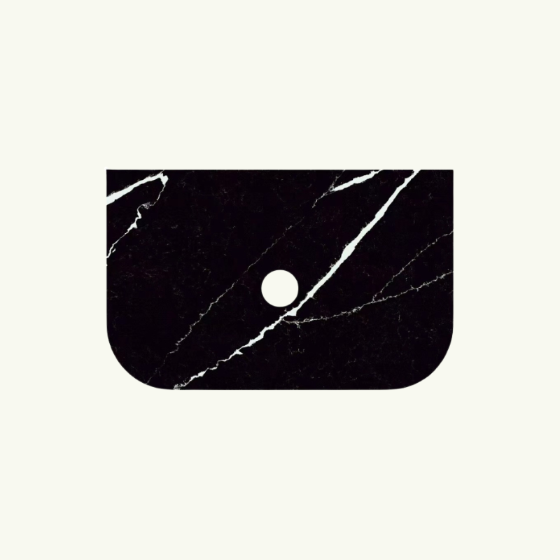 SILICA-FREE ARTIFICIAL QUARTZ TOP 600-1800mm