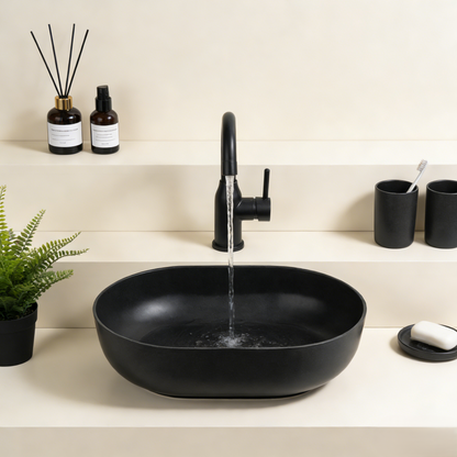 Above Counter Quartz Basin 508*361*140mm