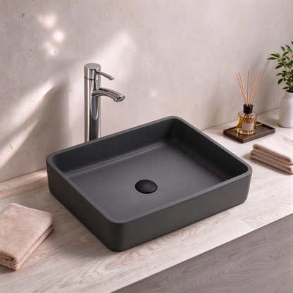Above Counter Quartz Basin 600*400*140mm
