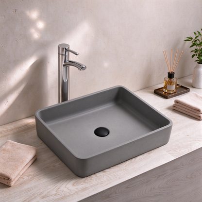 Above Counter Quartz Basin 600*400*140mm