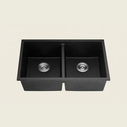 Quartz Undermount Kitchen Sink 813*457*241mm