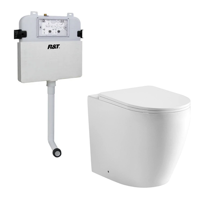 Sereno R&T inwall floor Toilet suite