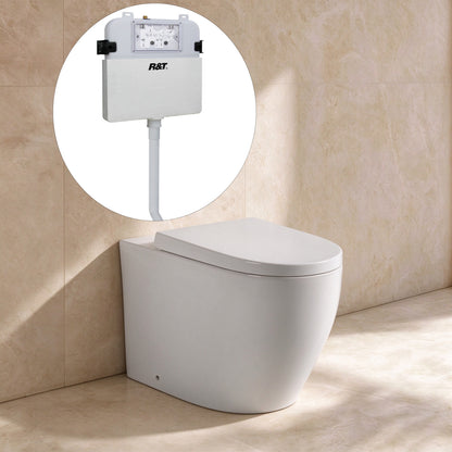 Sereno R&T inwall floor Toilet suite