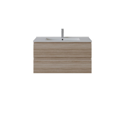 Vita Flux Wall-Mounted  PVC Cabinet with U shape soft closing drawers 600-900mm
