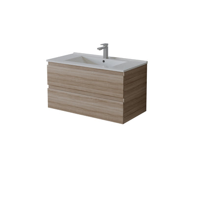 Vita Flux Wall-Mounted  PVC Cabinet with U shape soft closing drawers 600-900mm