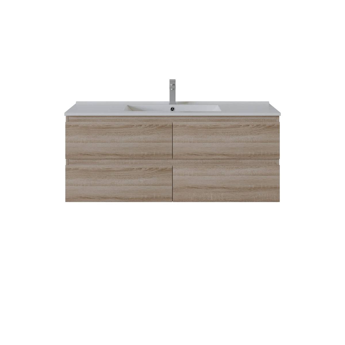 Vita Flux Wall-Mounted PVC Cabinet with U shape soft closing drawers 1200-1500mm