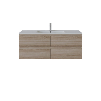 Vita Flux Wall-Mounted PVC Cabinet with U shape soft closing drawers 1200-1500mm