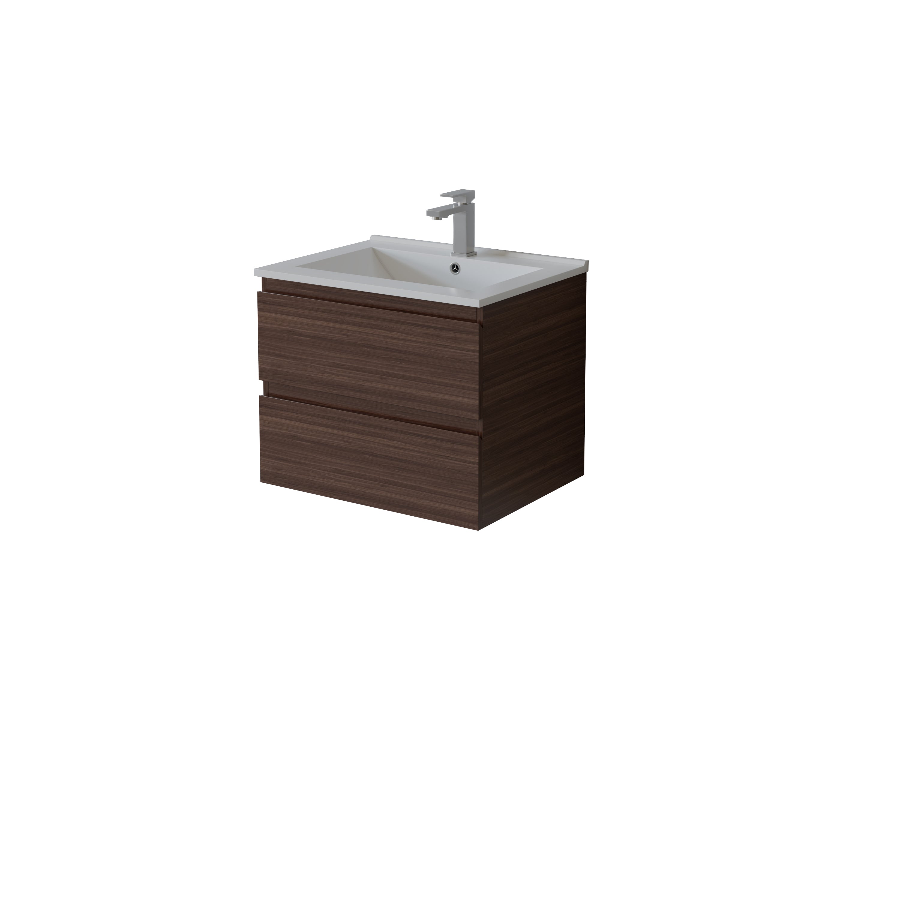 Vita Flux Wall-Mounted  PVC Cabinet with U shape soft closing drawers 600-900mm
