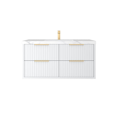 CETO Rome Wall Hung PVC Cabinet with Soft closing drawers 600/750/900/1200SD/1500SD