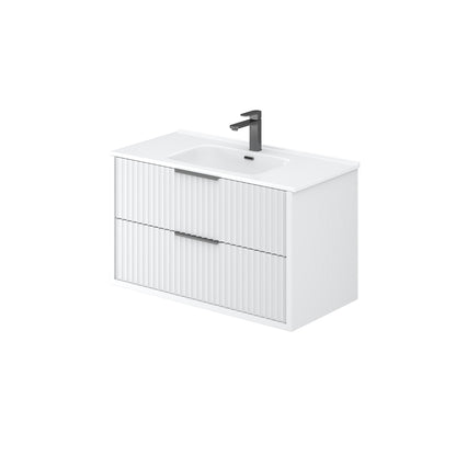 Marmore Aeterna Wall-Mounted  PVC Cabinet with Soft closing drawers 600-900mm