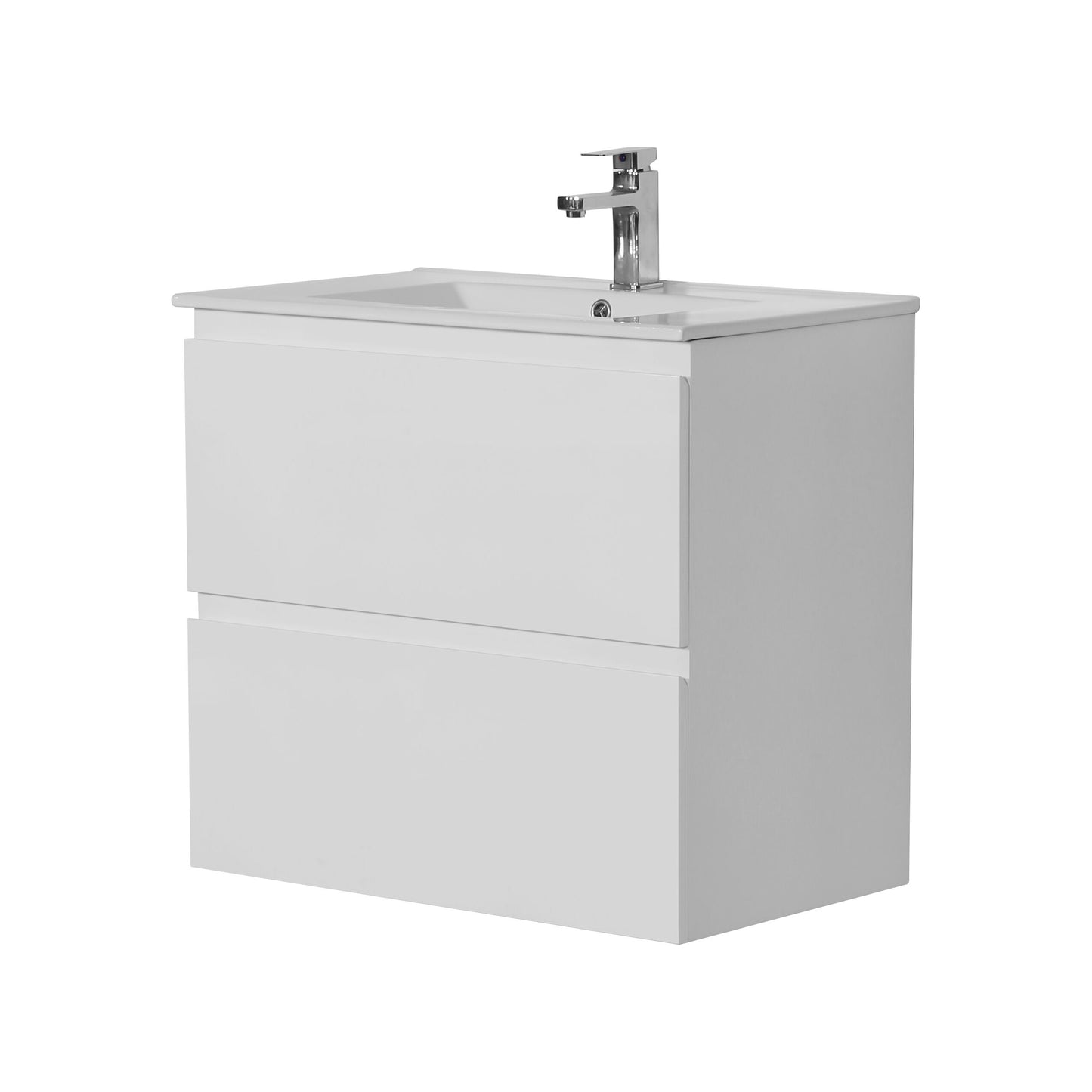 740x455x560mm Single Vanity Set RIVA 750-WH