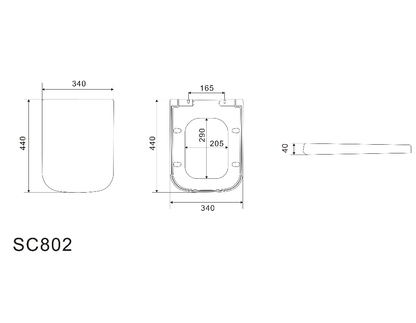 Toilet Cover For Models 003, 103, and 303