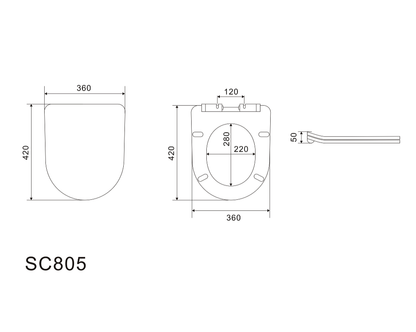 Toilet Cover For KDK022, 022R, 025, 023, 105T