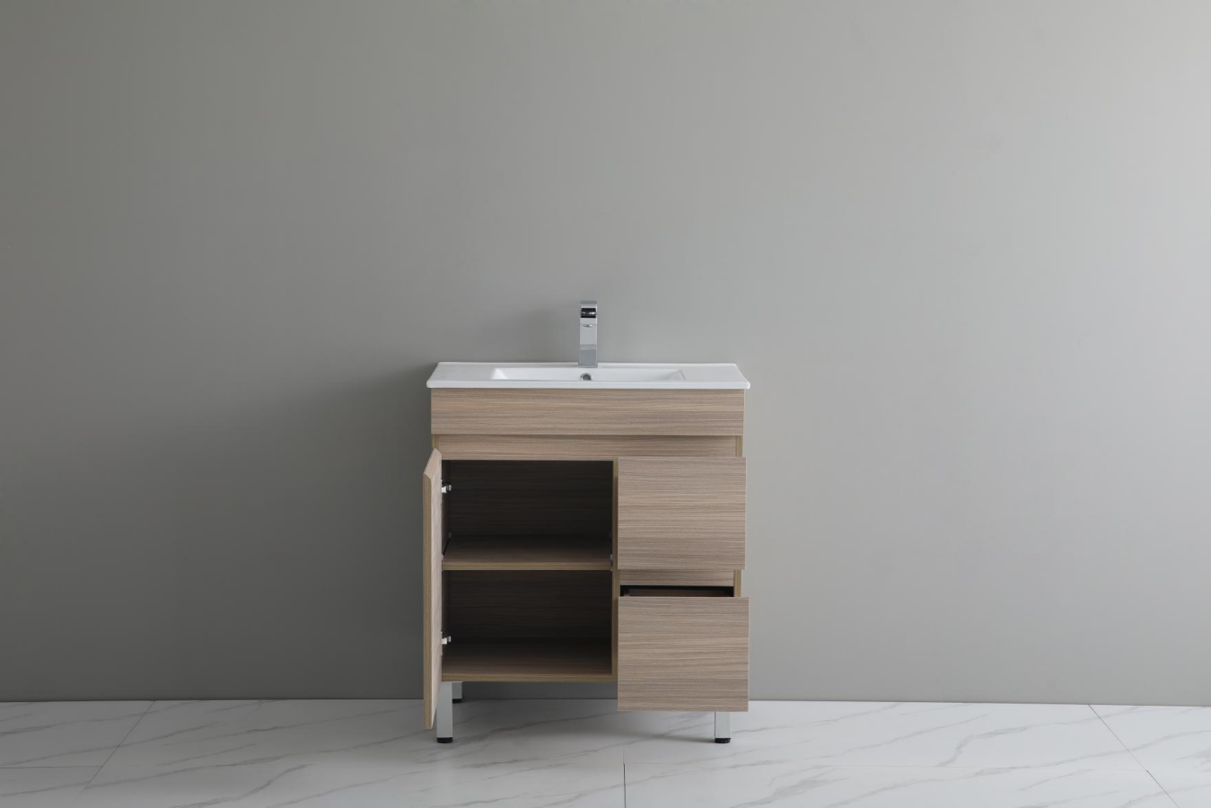 Leg Vanity Cabinet (PVC Material) 600/750/900mm