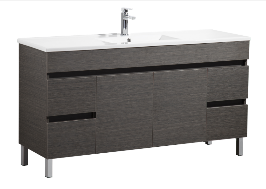 Wren Leg Vanity Cabinet (PVC Material) 600/750/900/1200/1500mm