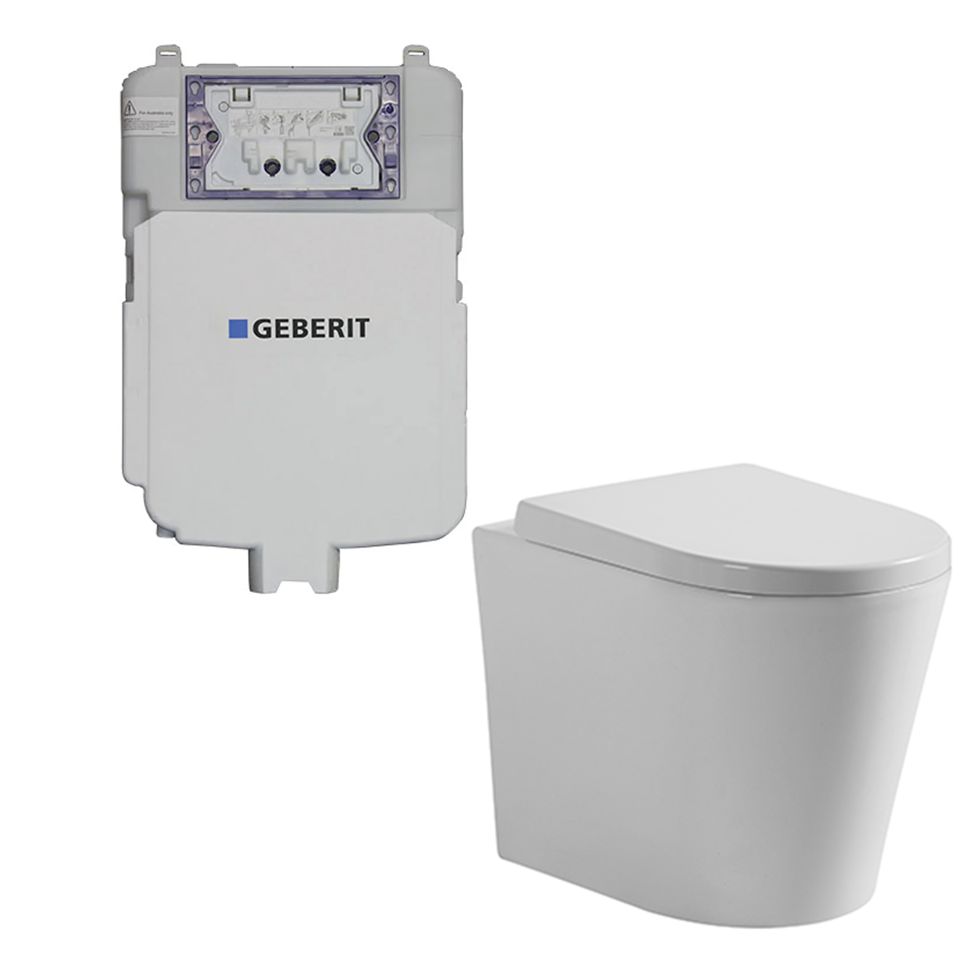 Flux Geberit inwall floor Toilet Suite