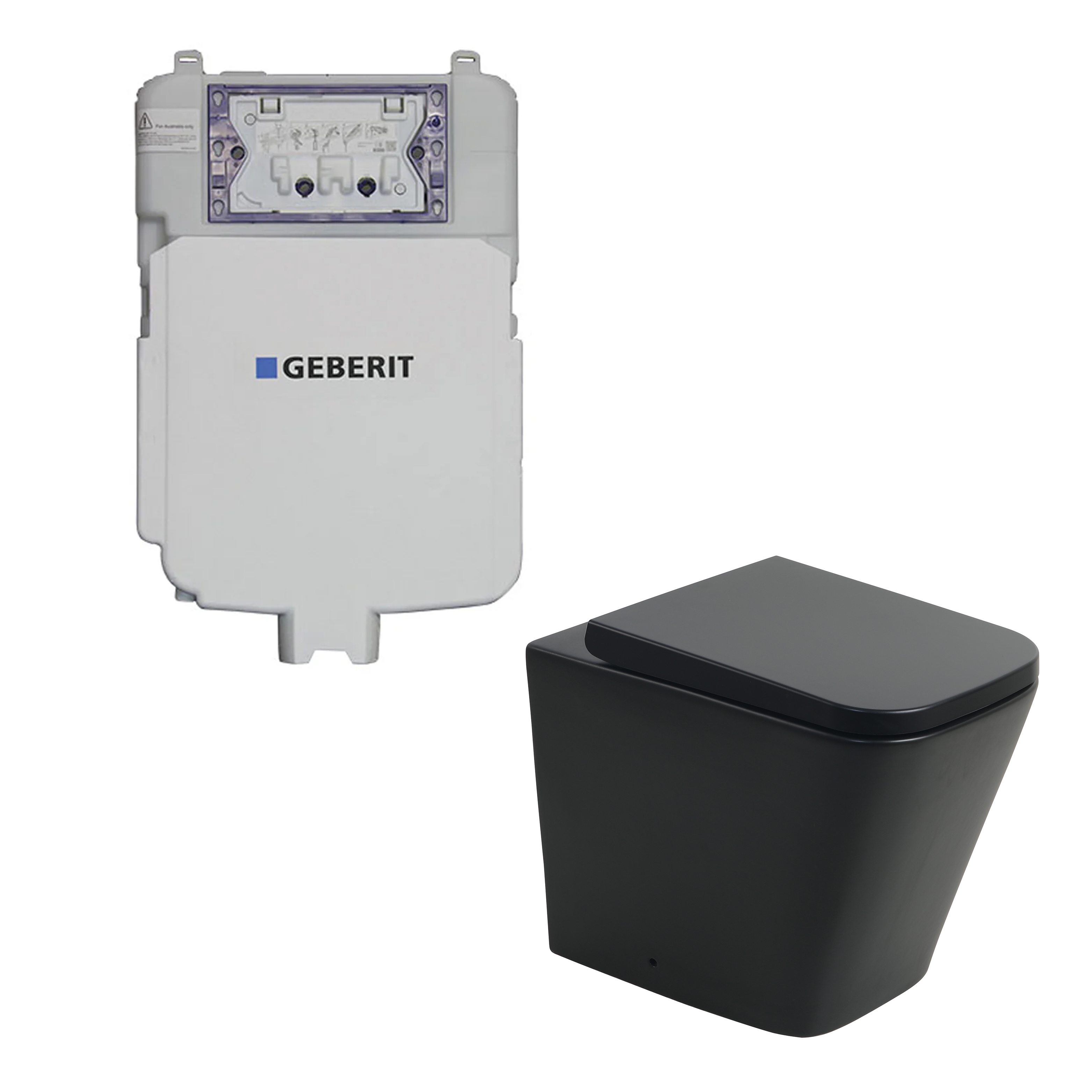 Flux Geberit inwall floor Toilet Suite