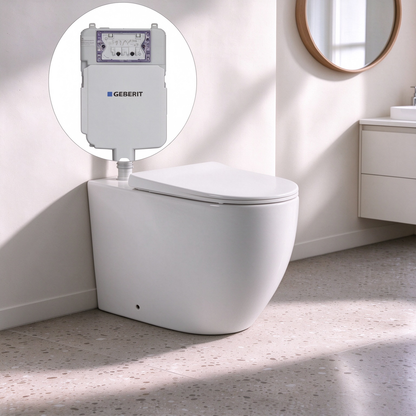 Vex  Geberit inwall floor Wall-Faced Toilet suite