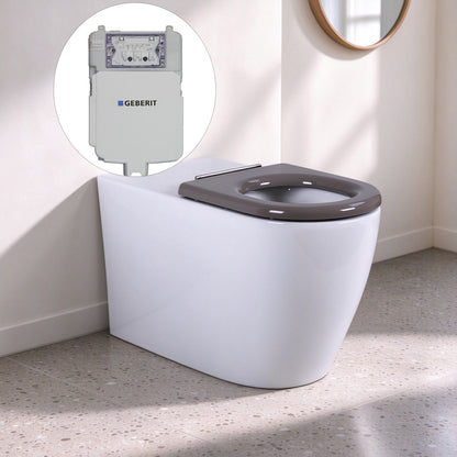 Asta Care Tornado Wall Faced Pan With In-Wall Tank