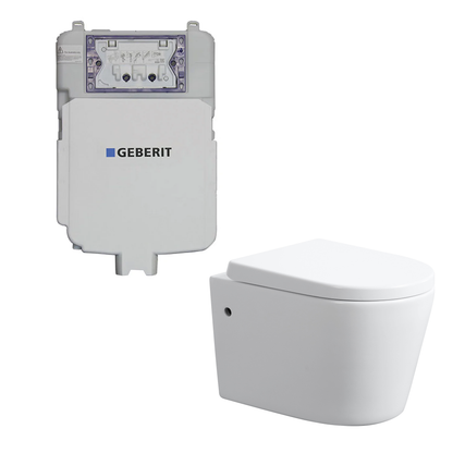 Flux Geberit inwall Wall-Mounted  Toilet Suite