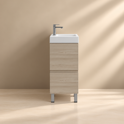 Slim Freestanding Vanity with Legs 440*245*860mm