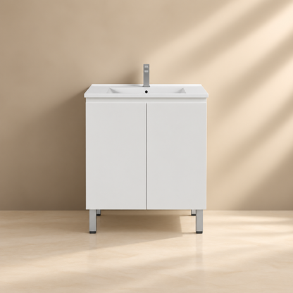 Slim Freestanding Vanity with Legs 600*360*860mm