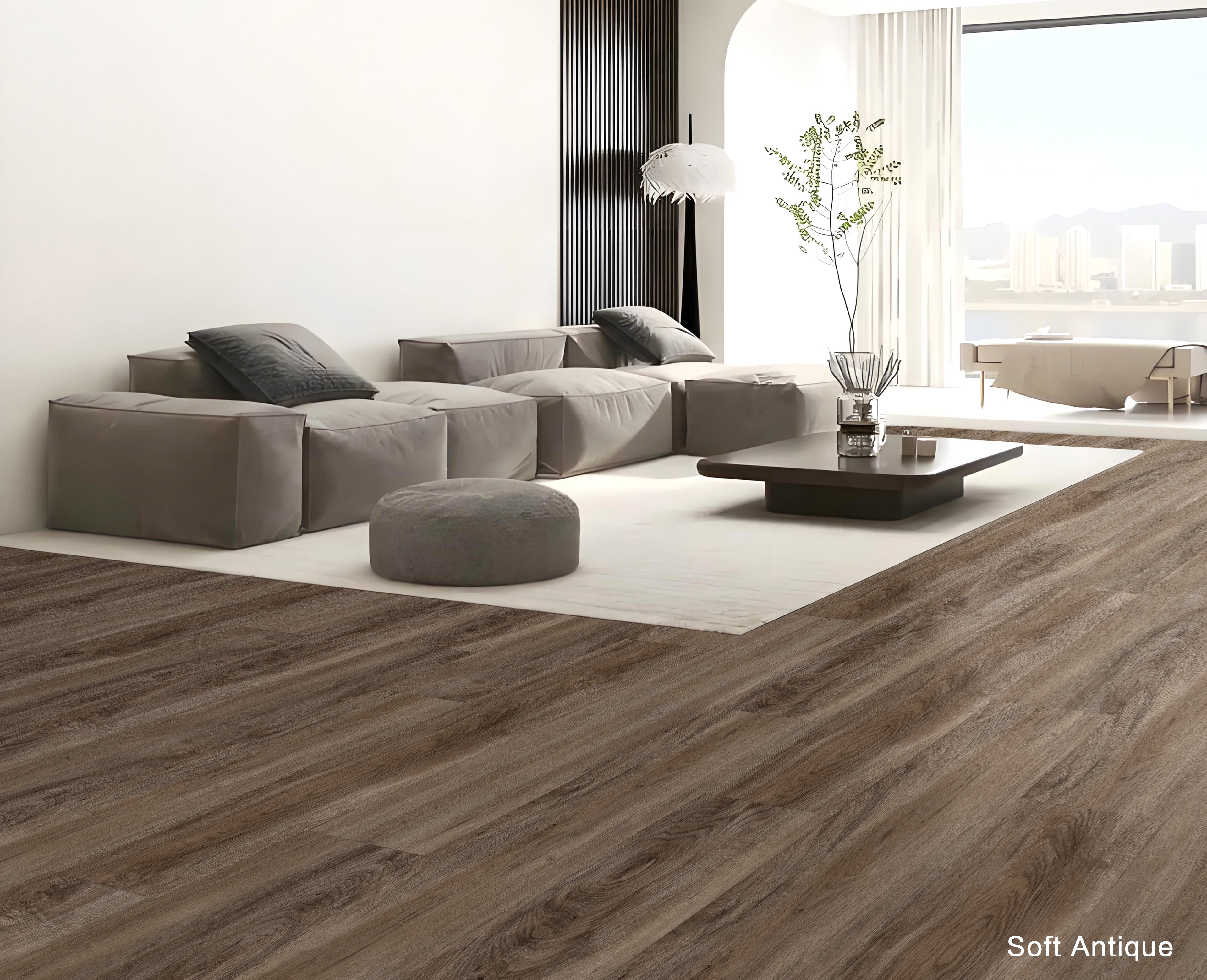 Waterproof SPC Hybrid Flooring 1524*230*8mm