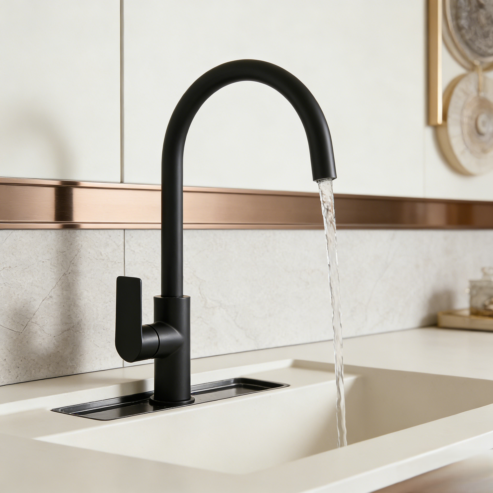 Round Kitchen Mixer 7.5L/Min