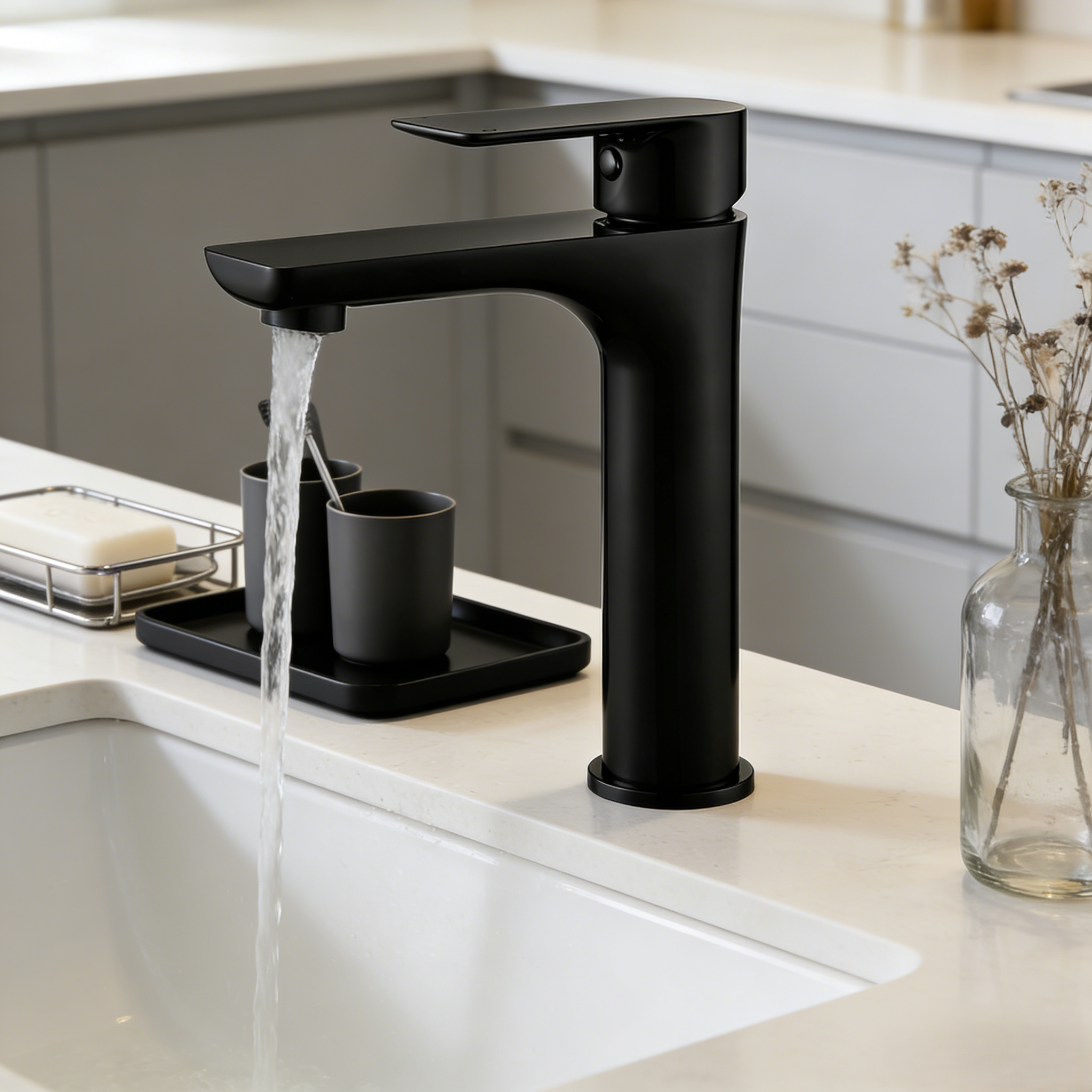 Kitchen Round Basin Mixer Tap 7.5L/Min