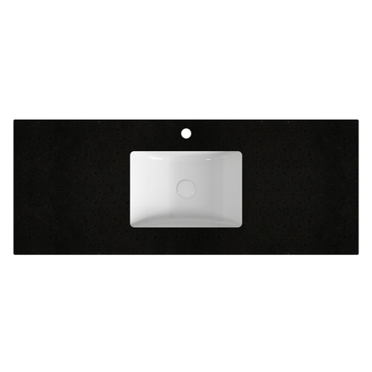 Galaxy Black Stone Top with Undermount Basin 600-1800mm