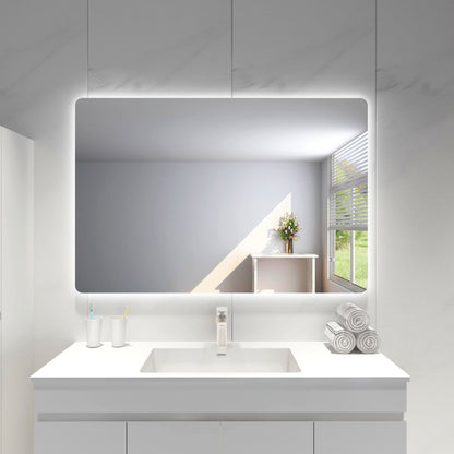 Japsper LED Backlit Mirror Pencil Edge Smart touch free controls 750-1200mm BL7560/9075/1280BM
