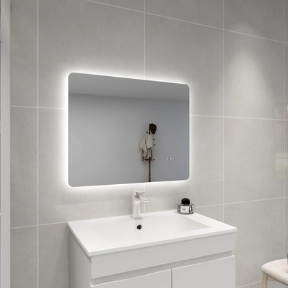 Japsper LED Backlit Mirror Pencil Edge Smart touch free controls 750-1200mm BL7560/9075/1280BM