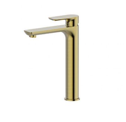 35mm Vessel Basin Mixer Brushed Nickel