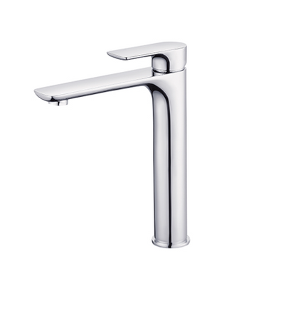 35mm Vessel Basin Mixer Brushed Nickel
