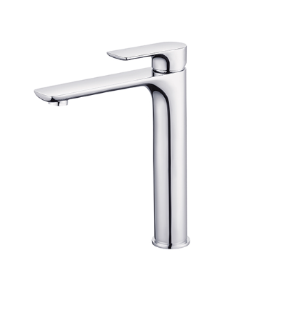 35mm Vessel Basin Mixer Brushed Nickel