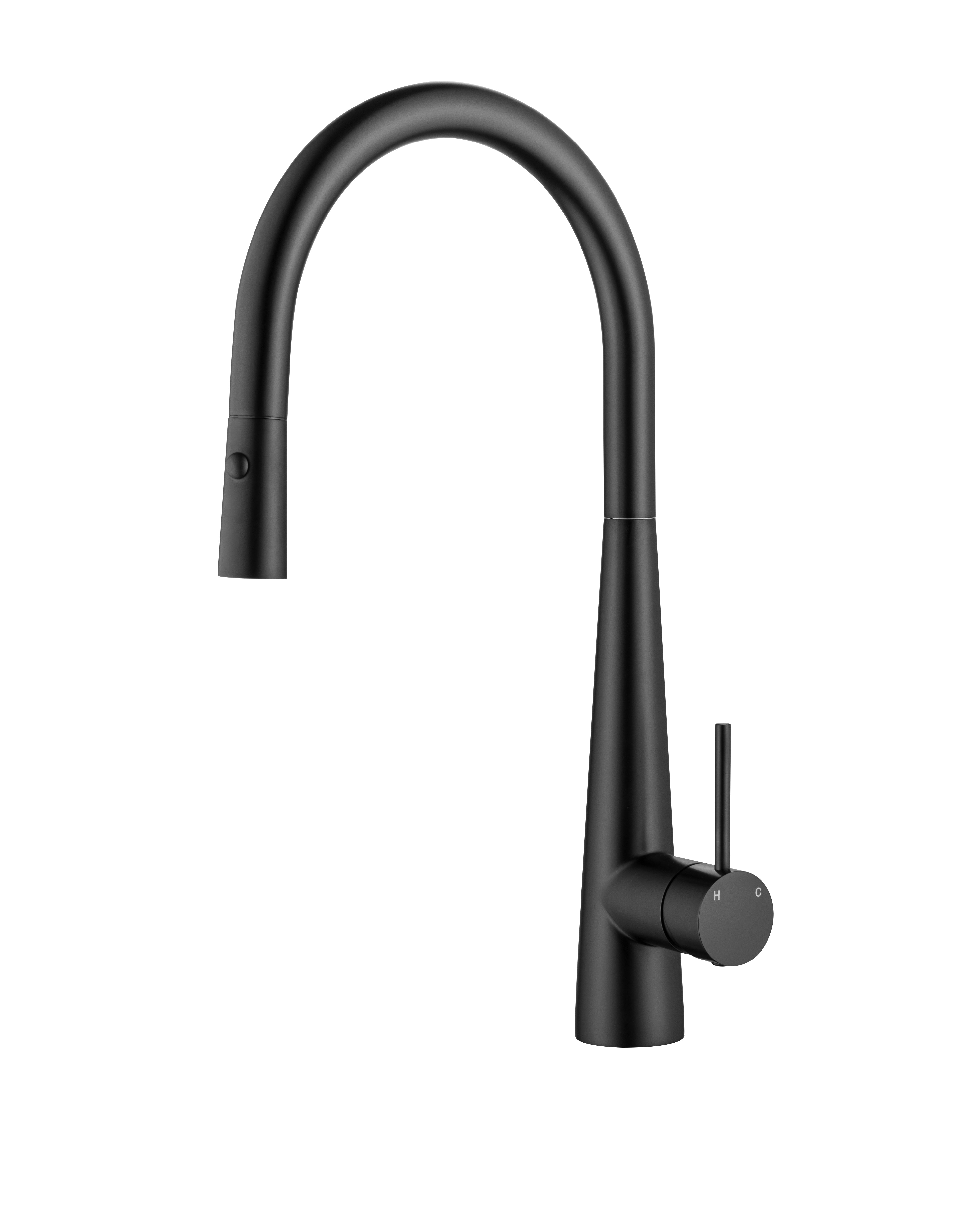 Kitchen Round Pot Pull Mixer Tap 7.5L/Min