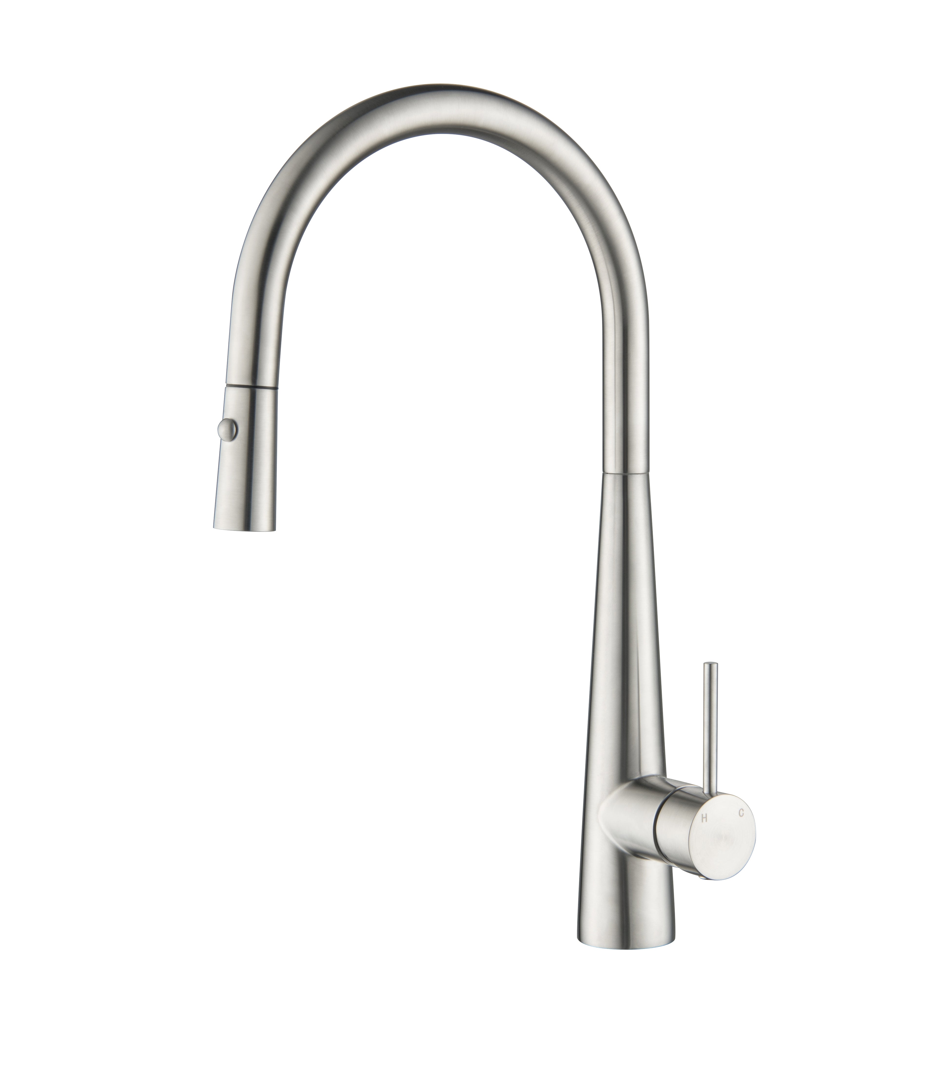 Kitchen Round Pot Pull Mixer Tap 7.5L/Min