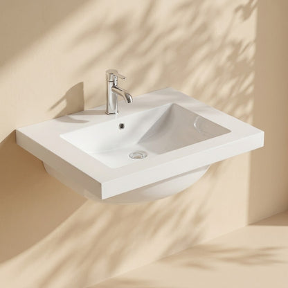 Vanity Ceramic Top with Undermount Basin 610-1510mm