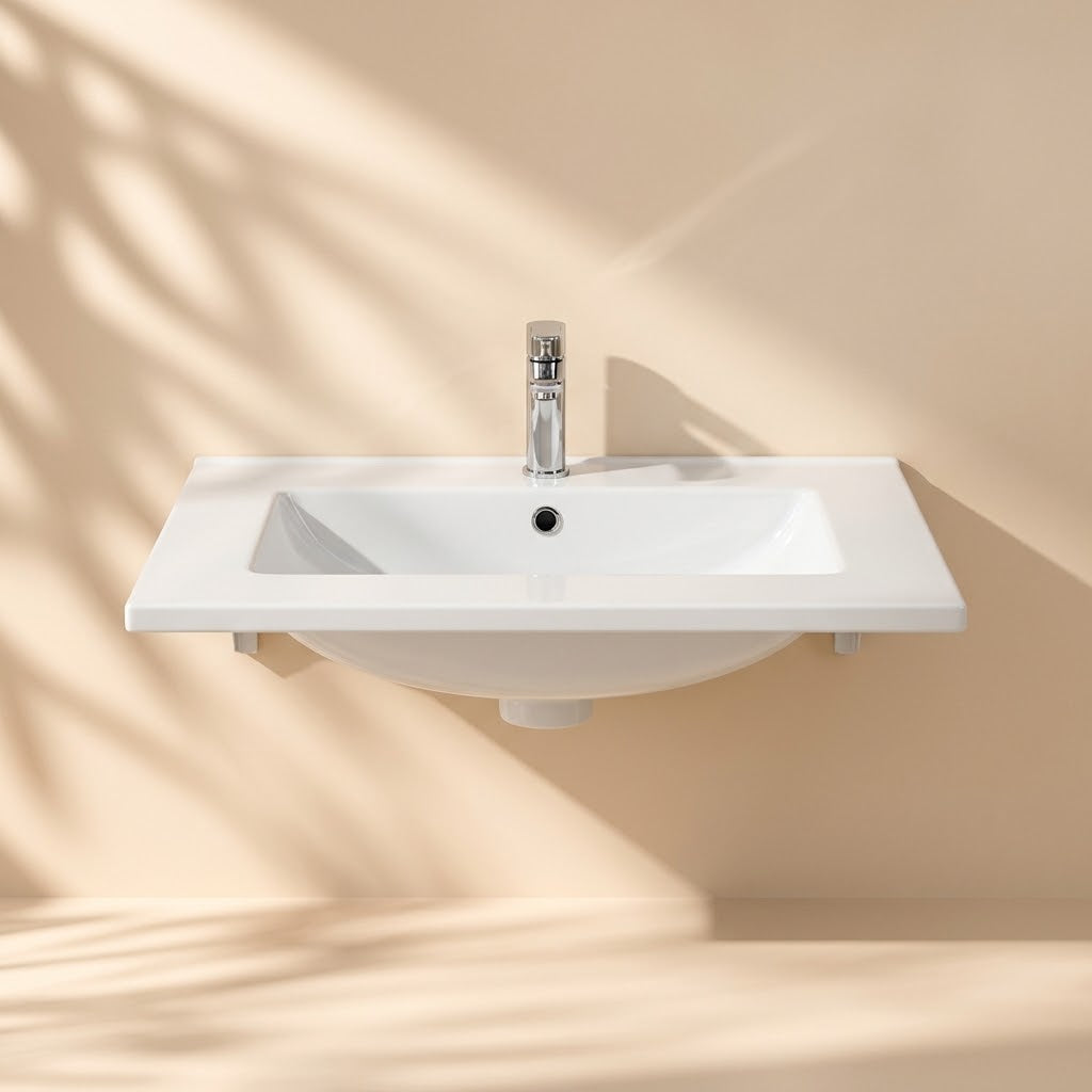 Vanity Ceramic Top with Undermount Basin 610-1510mm (Luxern)