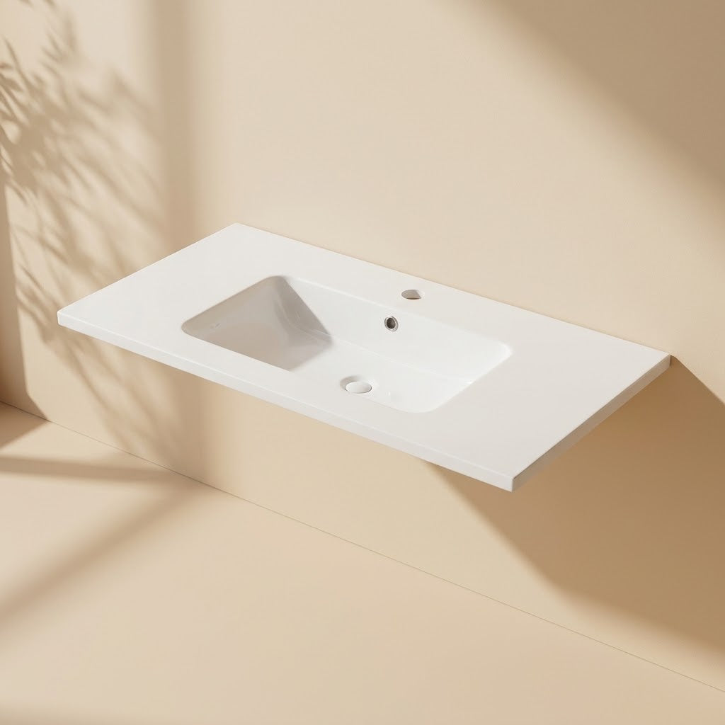 Vanity Top with Undermount Basin For Bathroom 610-1210mm