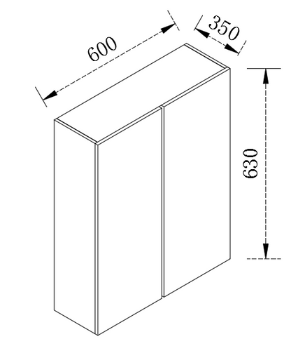 Kitchen Range hook Cabinet 2 Door Cupboard 530/620/630/720mm W600-620-BOX/W600-530-BOX/W600-720-BOX/W600-630-BOX