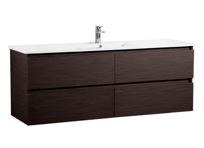 PVC Wall-Mounted Vanity Cabinet 1200/1500mm(4 Drawers)