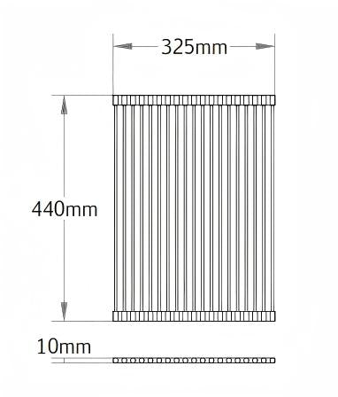 Roll Up Sink Rack 325*440*10mm PKSR