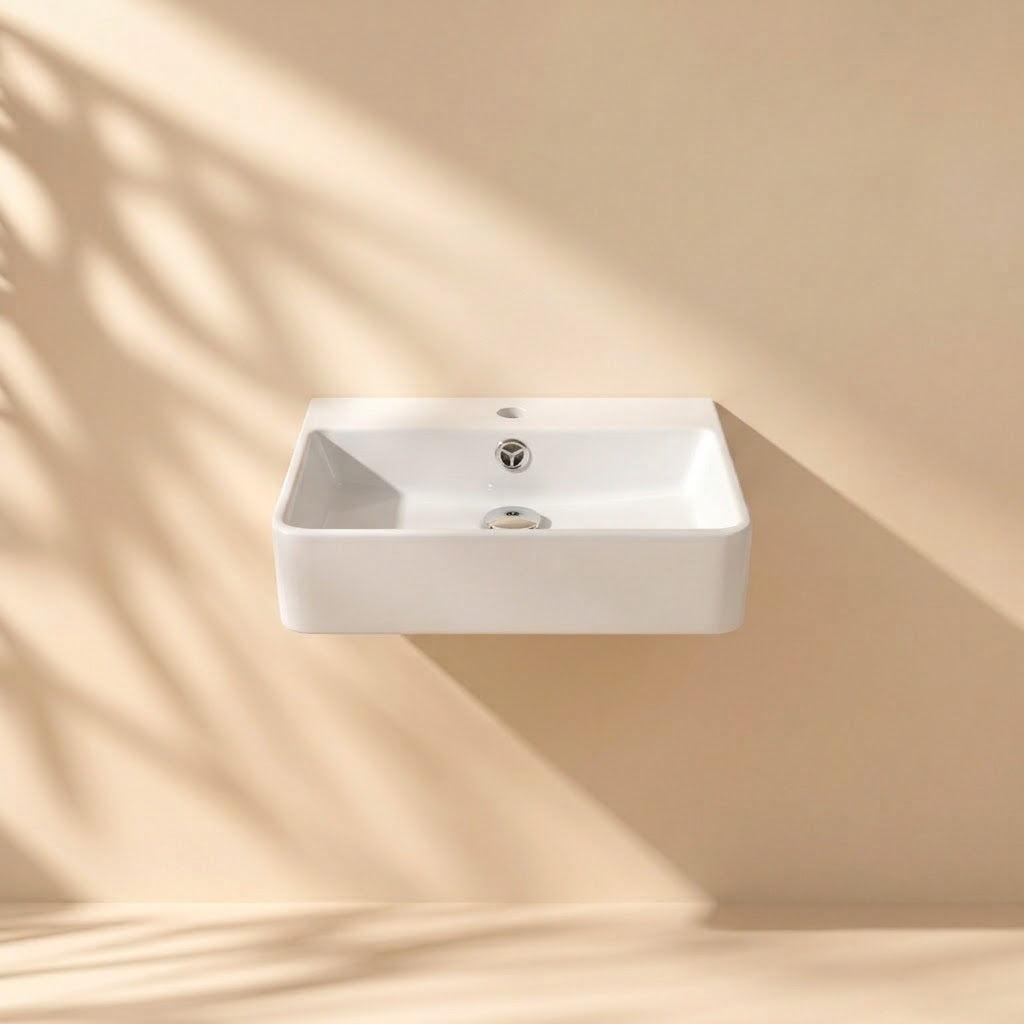 Wall-hung/Above Counter Basin 460*460*160mm LH-BS60-460GW