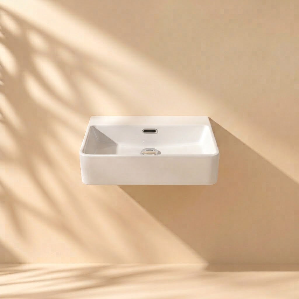 Wall Hung/Above Counter Basin 425*425*130mm LH-BS57-420