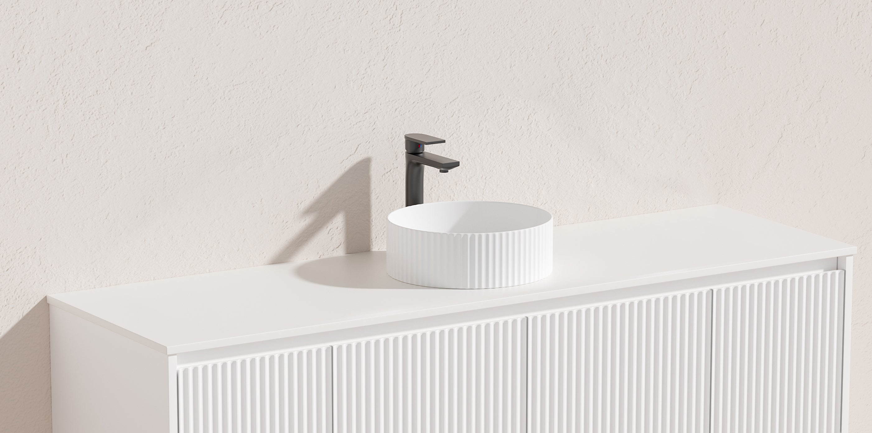 890*455*480mm Brindabella Wall Hung PVC Vanity