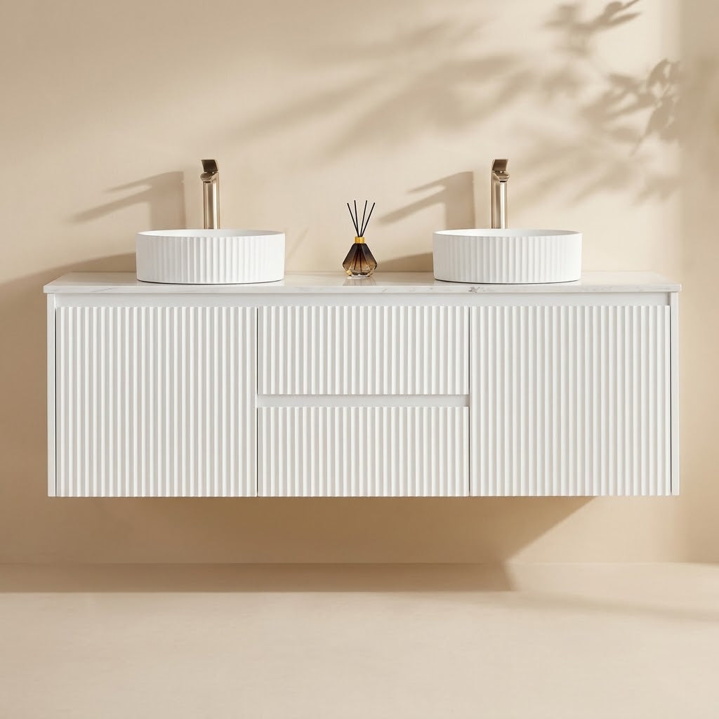 Wyrewood Wall-Mounted Vanity 1210*455*480/1490*455*480mm (Luxern)